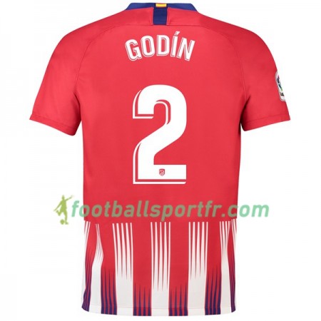 Tenue Atlético Madrid Godin 2 Domicile 2018-2019 Maillot de Foot